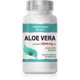 Cosmo Pharm Aloe vera extract 25 mg capsule pentru detoxifierea organismului, susținerea imunității și frumusețea tenului, a părului și a unghiilor 30