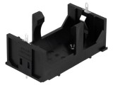 Suport Baterie Negru UL94V-0 pentru Lipire