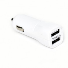 STECHER BRICHETA AUTO CU 2 PORTURI USB 2.1 A