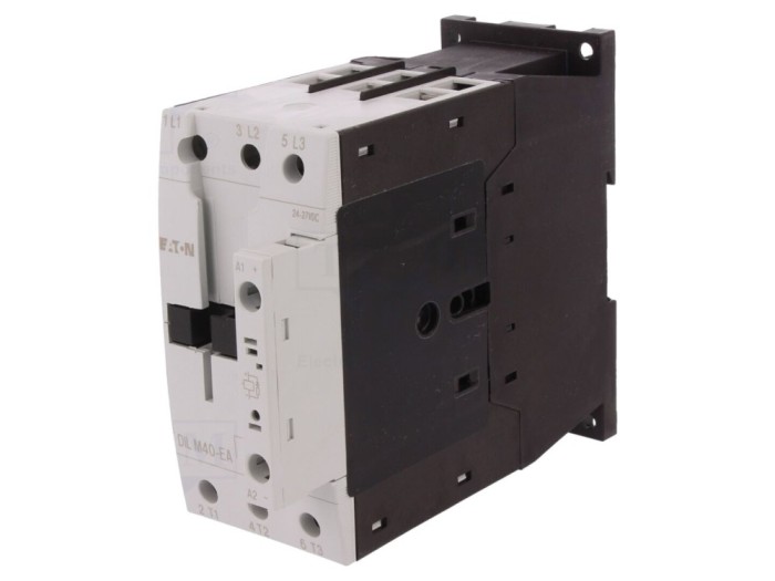 Contactor 3-Pole 24V DC, 40A