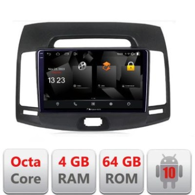 Navigatie HHyundai Elantra 2007-2011 5510-2009 Android Octa Core 720p 4+64 DSP 360 camera carplay android auto CarStore Technology foto
