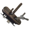 Broasca Ingropata Fume 57mm, pe Butuc, 5 Chei, Metalica, Gri Antracit