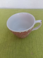 Portelan englezesc, frumoasa ceasca de cafea