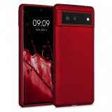 Husa pentru Google Pixel 6, Silicon, Rosu, 55783.36, kwmobile