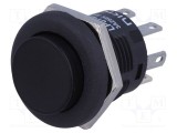 Comutator NKK SWITCHES 2 DPDT 3A/250VAC ON-(ON)