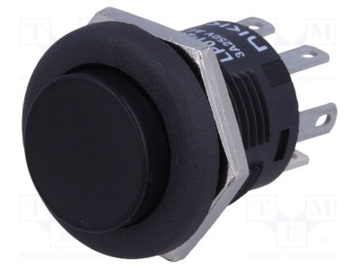 Comutator NKK SWITCHES 2 DPDT 3A/250VAC ON-(ON) foto