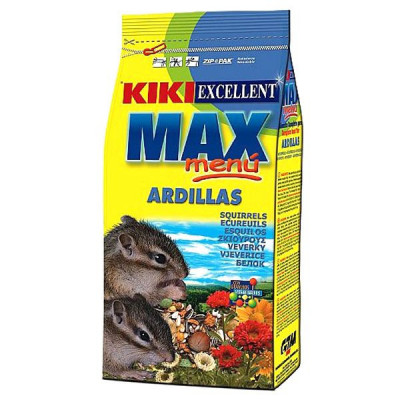 KIKI EXCELLENT MAX MENU - hrană pentru veverițe, 800 g foto