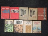 Lot 10 manuale scolare vechi Limba Latină. Manuale Limba Latina.