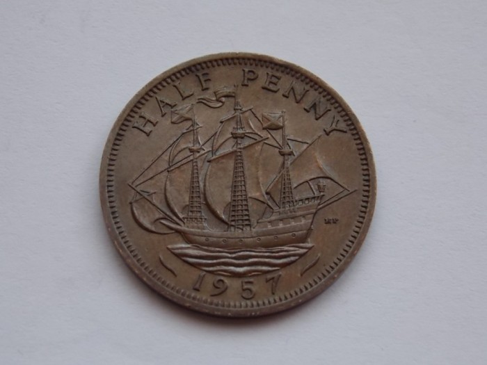 HALF PENNY 1957 GBR