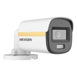 ColorVu, Dual Light - Camera analog 2MP, lentila 2.8mm, IR 20m, WL 20m, TVI/AHD/CVI/CVBS, Mic. - HIKVISION DS-2CE10DF3T-LFS-2.8mm
