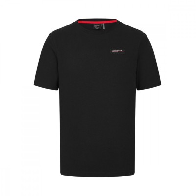 Porsche Motorsport tricou de bărbați Small Logo black 2024 - XL foto