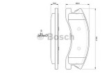 Set placute frana,frana disc JEEP GRAND CHEROKEE II (WJ, WG) (1998 - 2005) BOSCH 0 986 424 823