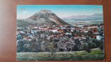 Carte postala, Deva vedere generala, perioada interbelica