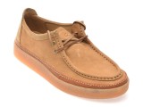 Mocasini CLARKS maro, CLARKWOOD MOC, din piele naturala