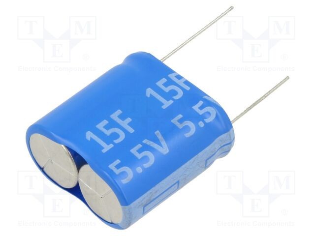 Supercondensator Viking THT 15F 5,5VDC 32x32x16mm
