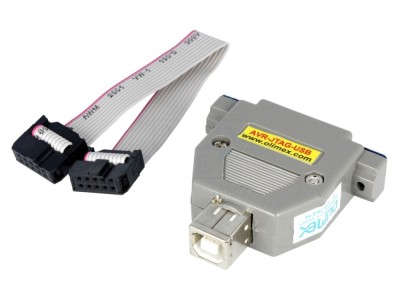 Programator Microcontrolere AVR USB JTAG 50x40mm foto