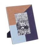 Cumpara ieftin Rama foto de masa din piele ecologica Sunset 21.5 cm x 2 cm x 27 h