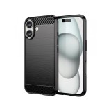 Cumpara ieftin Husa OEM Carbon Negru TPU pentru Apple iPhone 16 Plus