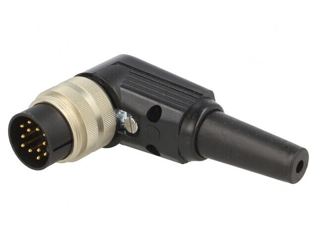 Conector M16 Mufă Tată 12 PIN Lipire pe Cablu 3A 60V IP40