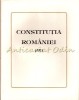Constituția Rom&acirc;niei, 1991, Coperta Cartonată, 94 Pagini, București, ISBN 973-567-002=x, 21x26.7 cm