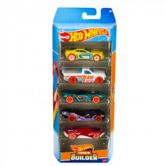 Set 5 masini - Hot Wheels - Track Builder | Mattel