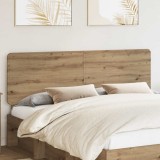 vidaXL Tăblie cap cu headboard Stejar Artizanal 200 cm Lemn compozit 887845