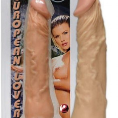 Dildo Clasic European Lover, Natural, 23 cm