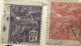 Timbre America Interbelica TMB1AMC Brazilia - reis - set/lot/serie 2