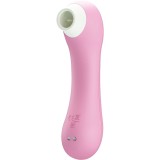 Romance-Aspirator Clitoridian Emerald Pink-Silicon, 7 Trepte