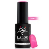 Oja semipermanenta Glass efect Roz n7 Laloo 7ml