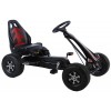 Kart cu Pedale E&amp;L Race, Roti Gonflabile, Frana de Mana, Scaun Ajustabil, 4-7 Ani