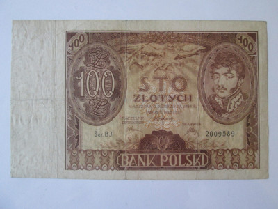 Polonia 100 Zloți/Zlotych 1934 foto