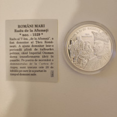 Medalie Romani Mari - Radu de la Afumati PROOF