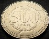 Moneda exotica 500 LIVRE(S) - LIBAN, anul 2006 * cod 3389, Asia