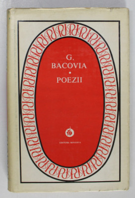 POEZII de GEORGE BACOVIA , 1980 foto