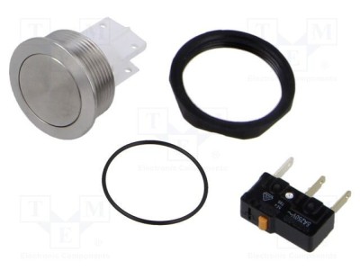 Comutator anti-vandalism SCHURTER MSM II SPDT 5A 125VAC montare pe panou IP67 foto