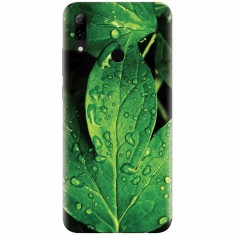 Husa silicon pentru Huawei P Smart 2019, Leaves And Dew foto