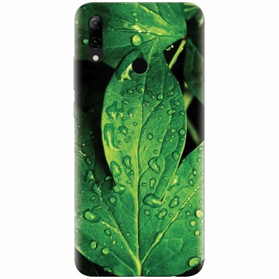 Husa silicon pentru Huawei P Smart 2019, Leaves And Dew foto