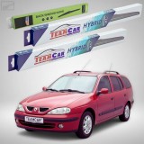 Cumpara ieftin Ștergătoare Renault Megane I Grandtour Break 2001-2003 | Set Față și Spate Hibrid &ndash; TeamCar&reg;
