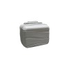 Valiză mică de m&acirc;nă Travelux Voyager cu acoperiș rigid 30x16x24 cm gri
