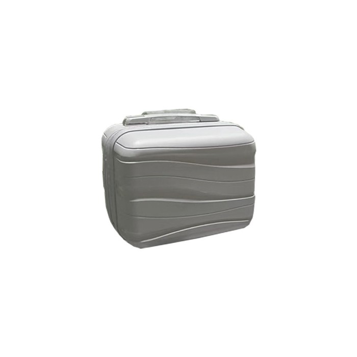 Valiză mică de m&acirc;nă Travelux Voyager cu acoperiș rigid 30x16x24 cm gri