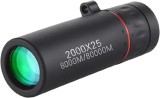 Monoclu Portabil Profesional EMC ONSHOP&reg;, Mini Telescop de Buzunar 2000x25, Prisma BAK4, Lentile FMC Antireflex cu Acoperire Verde, Rezistent la Apa,