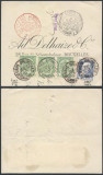 Belgium 1910 Part of Receipt Brussels Perfored Stamps ADC D.1012