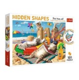 Cumpara ieftin Puzzle Trefl Forme Ascunse - Felinele dragute, 1000 piese