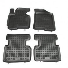 Set covorase auto din cauciuc Kia Sportage (SL), 2010-2015, presuri tip tavita marca Rezaw Plast