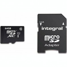 Card memorie microSDHC/XC 64GB INTEGRAL Ultima Pro INMSDX64G10-90U1