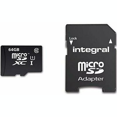 Card memorie microSDHC/XC 64GB INTEGRAL Ultima Pro INMSDX64G10-90U1 foto