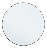 Cumpara ieftin Oglinda perete metal negru Nucleos &Oslash;120x1,5 cm