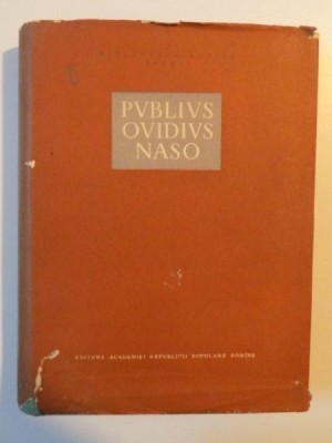 PUBLIUS OVIDIUS NASO , 1957 foto