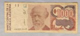 Argentina - 1000 Australes ND (1988-1990)